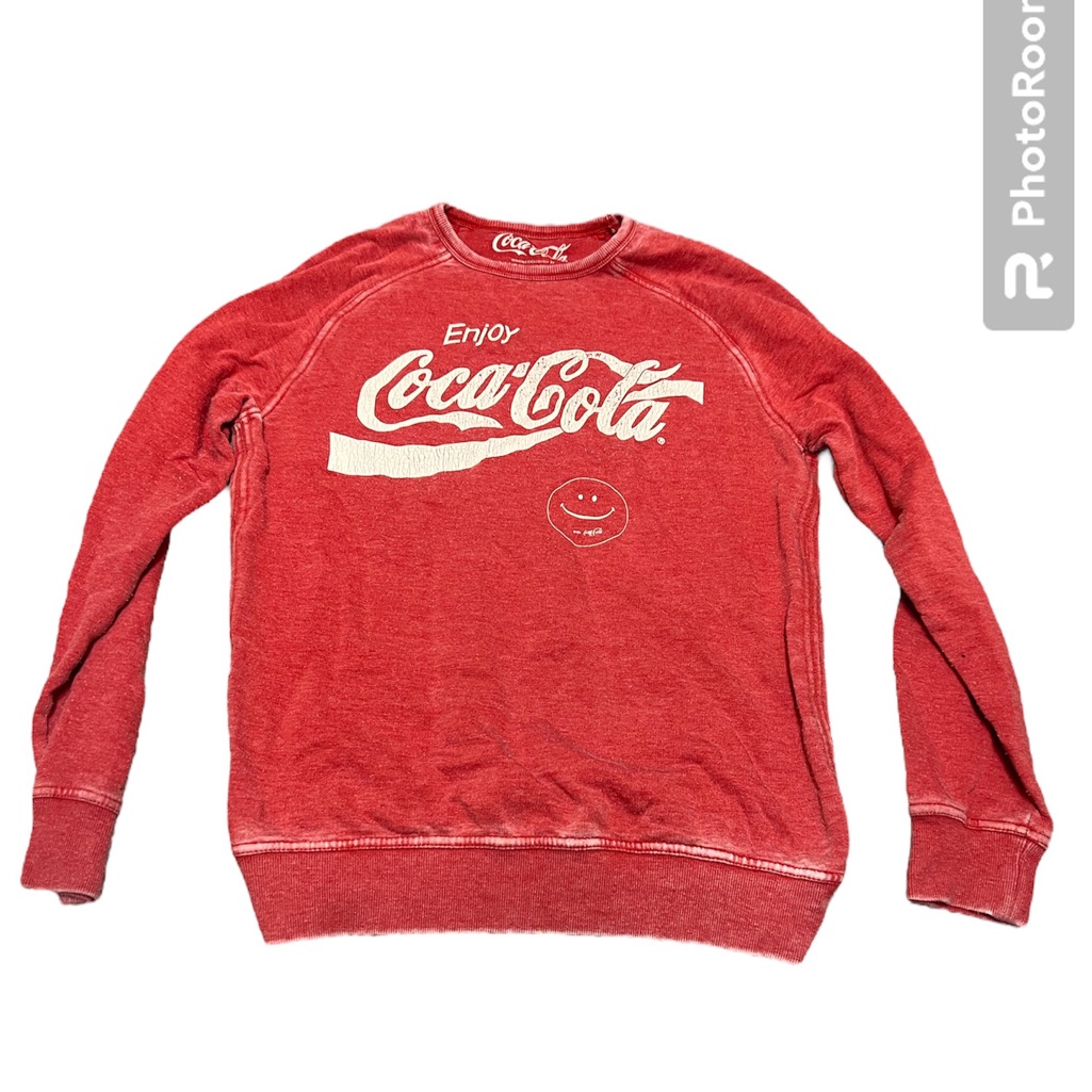 Lucky Brand CocaCola Long Sleeve Sweater